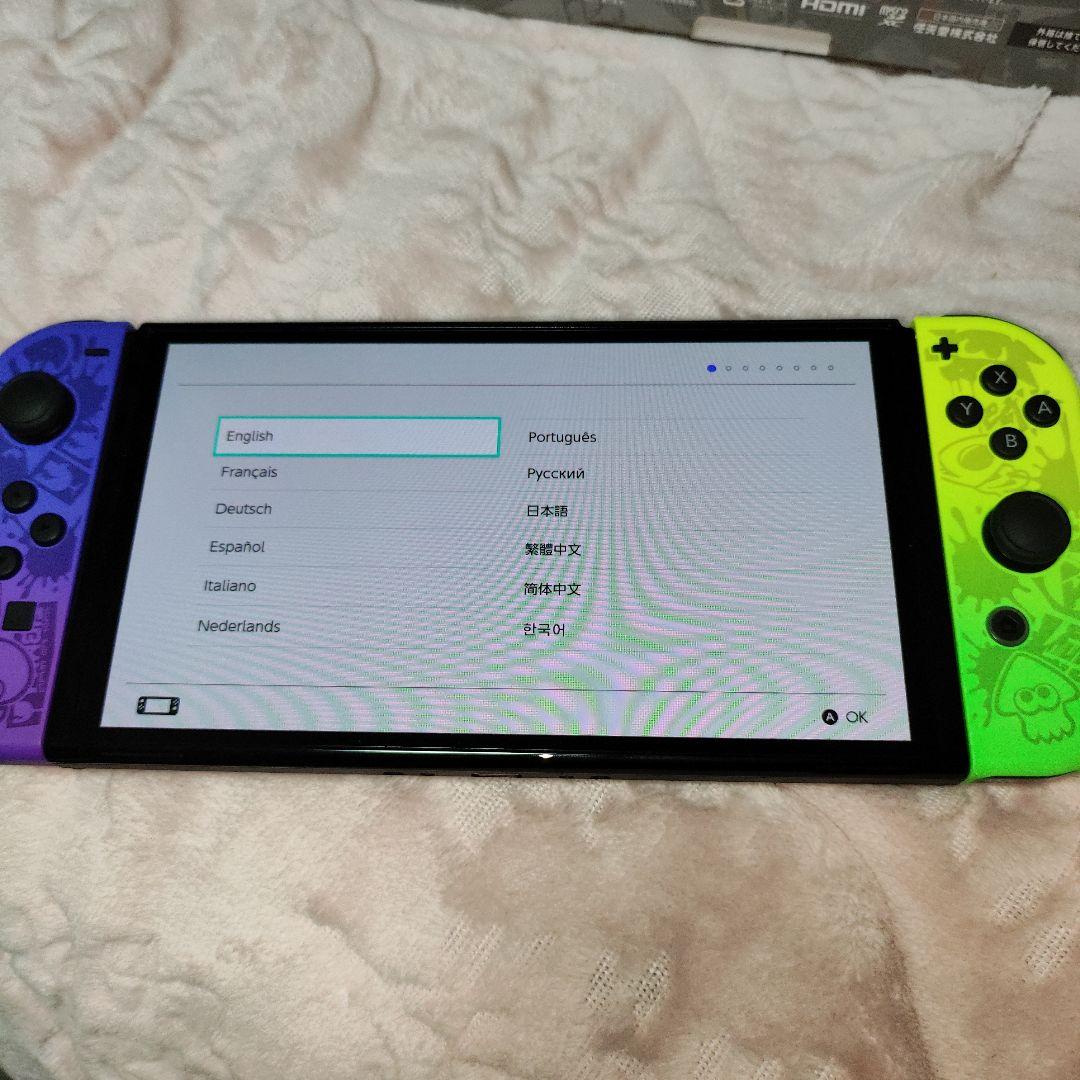ニンテンドースイッチ スプラトゥーン3 本体セット ソフトプロコンSDカード付き