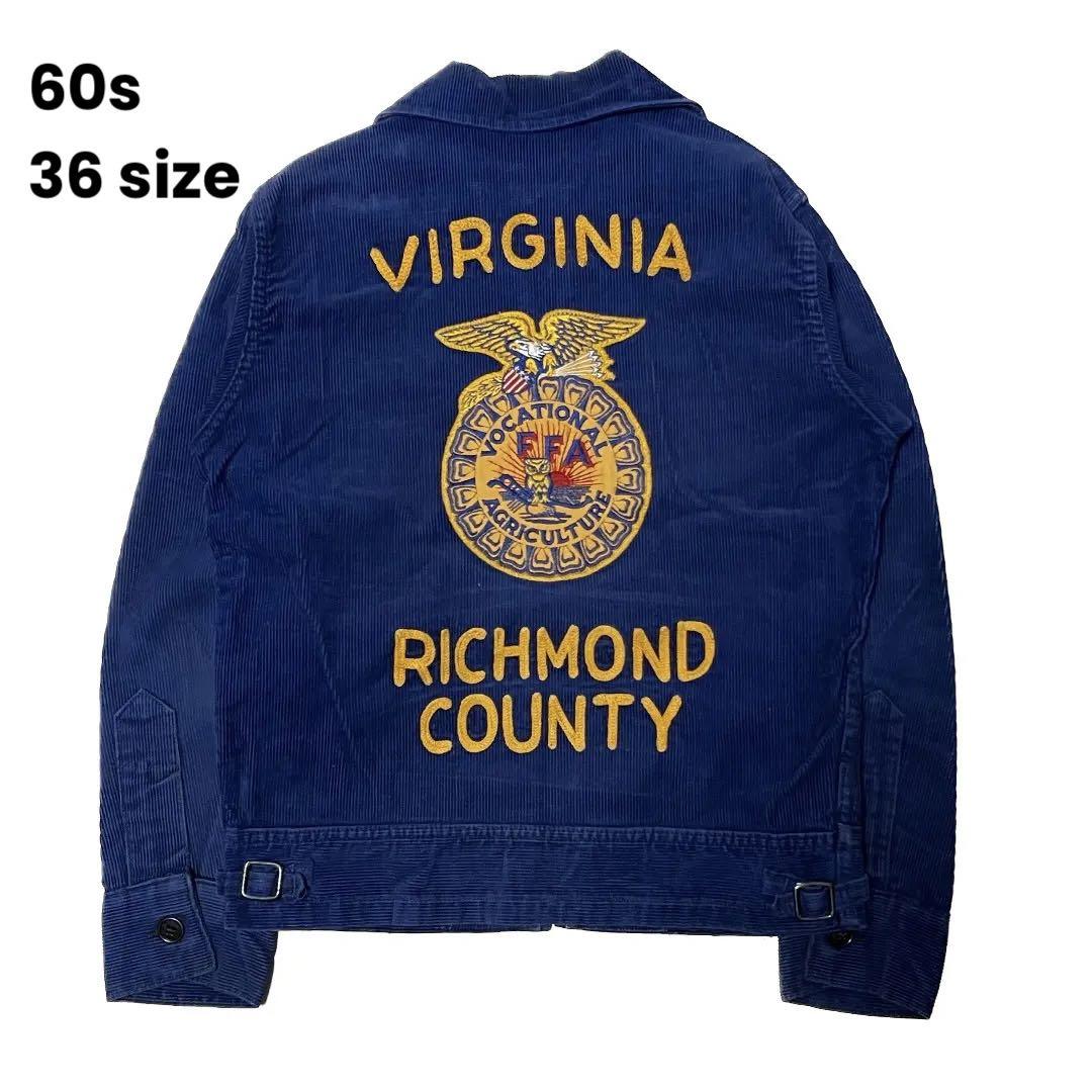 60-70s VIRGINIA FFA Jacket 36size 棒TALON
