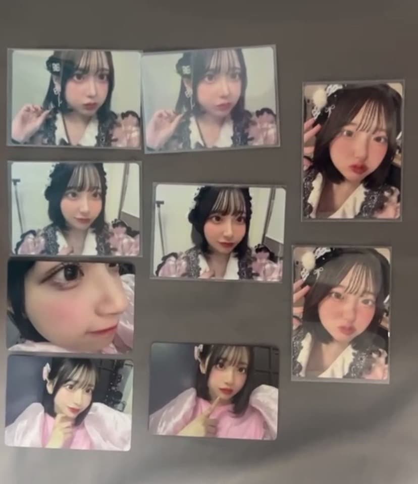 桜庭遥花　チェキ　ぱるたん