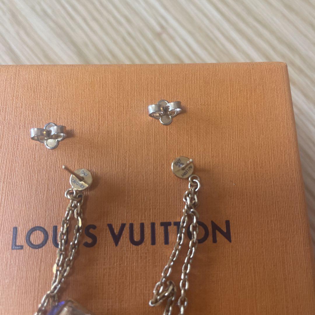 安心国内】Louis Vuitton ピアス イディール 片耳 単品 (Louis