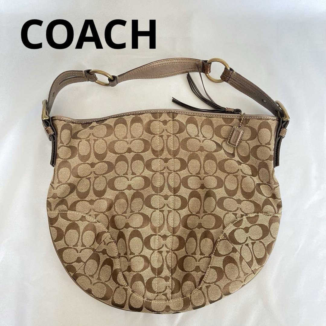 COACHコーチバッグ シグネチャー ショルダー バッグ