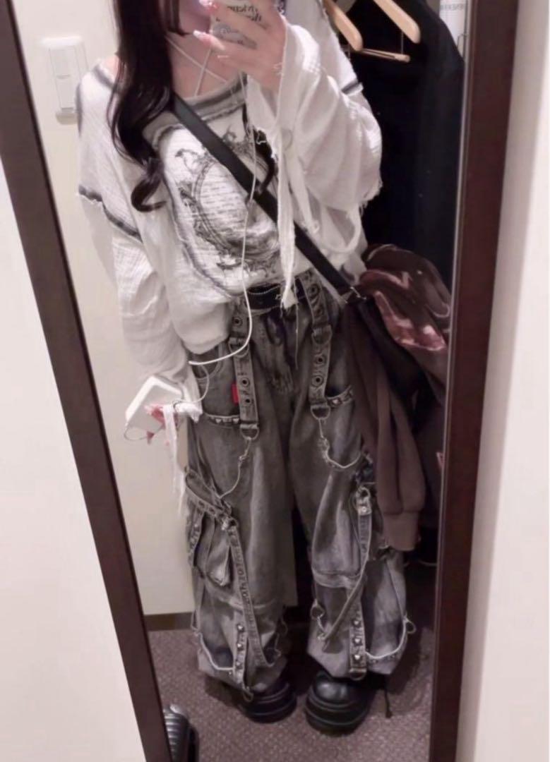 【TRIPP NYC 】デニム フルフォースパンツ フォグウォッシュ tripp nyc デニムフルフォースパンツフォ グウォッシュ