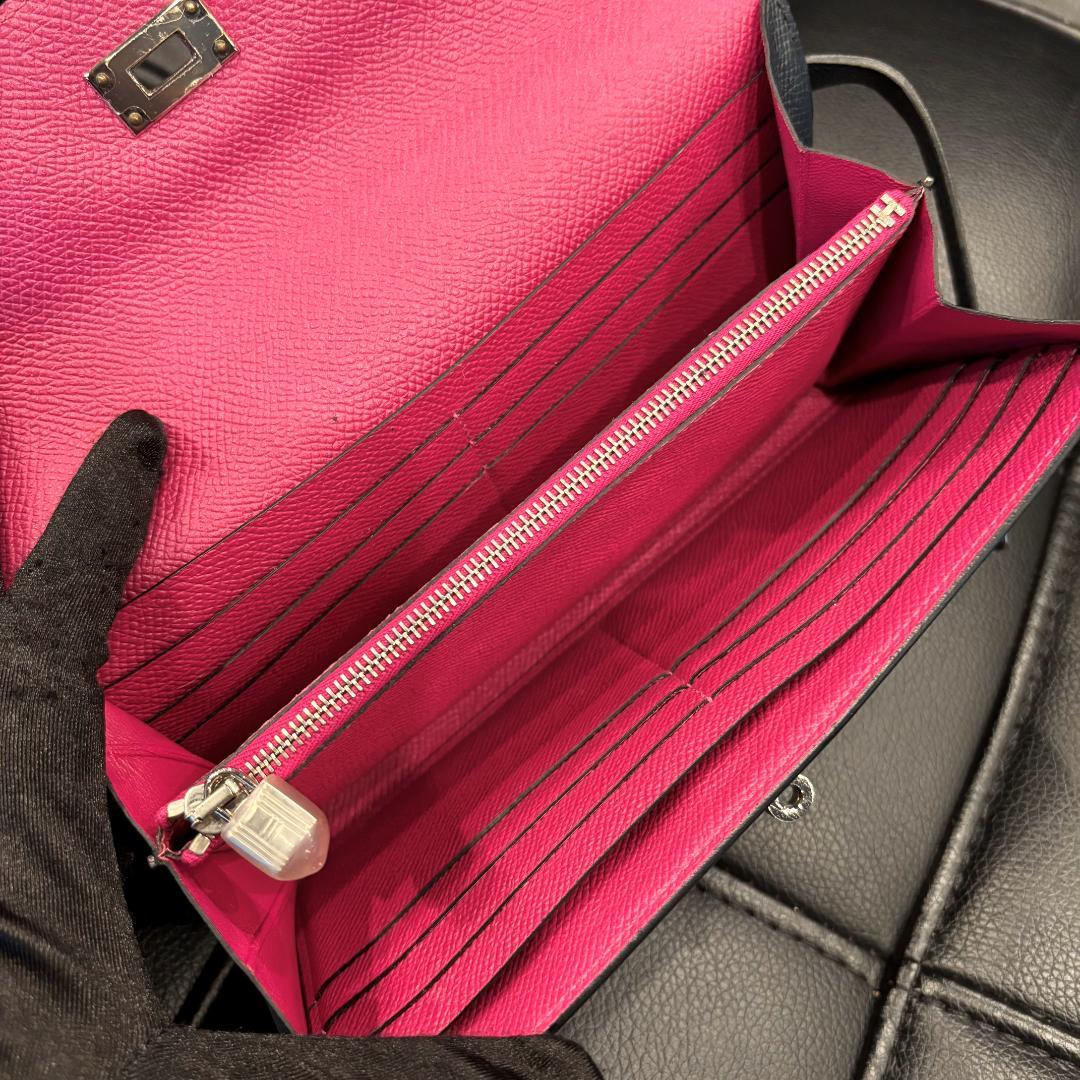 HERMES エルメス ケリーウォレット ロング ヴェルソ 財布 長財布