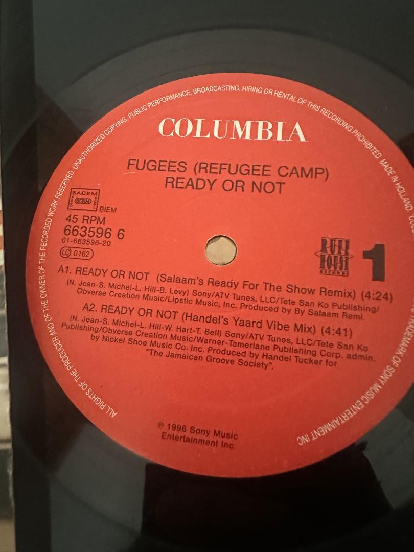 Nas Fugees レコード まとめて3枚