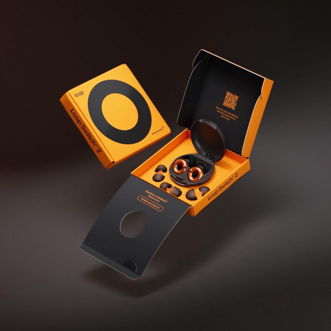 loop 耳栓　switch2 Mclaren