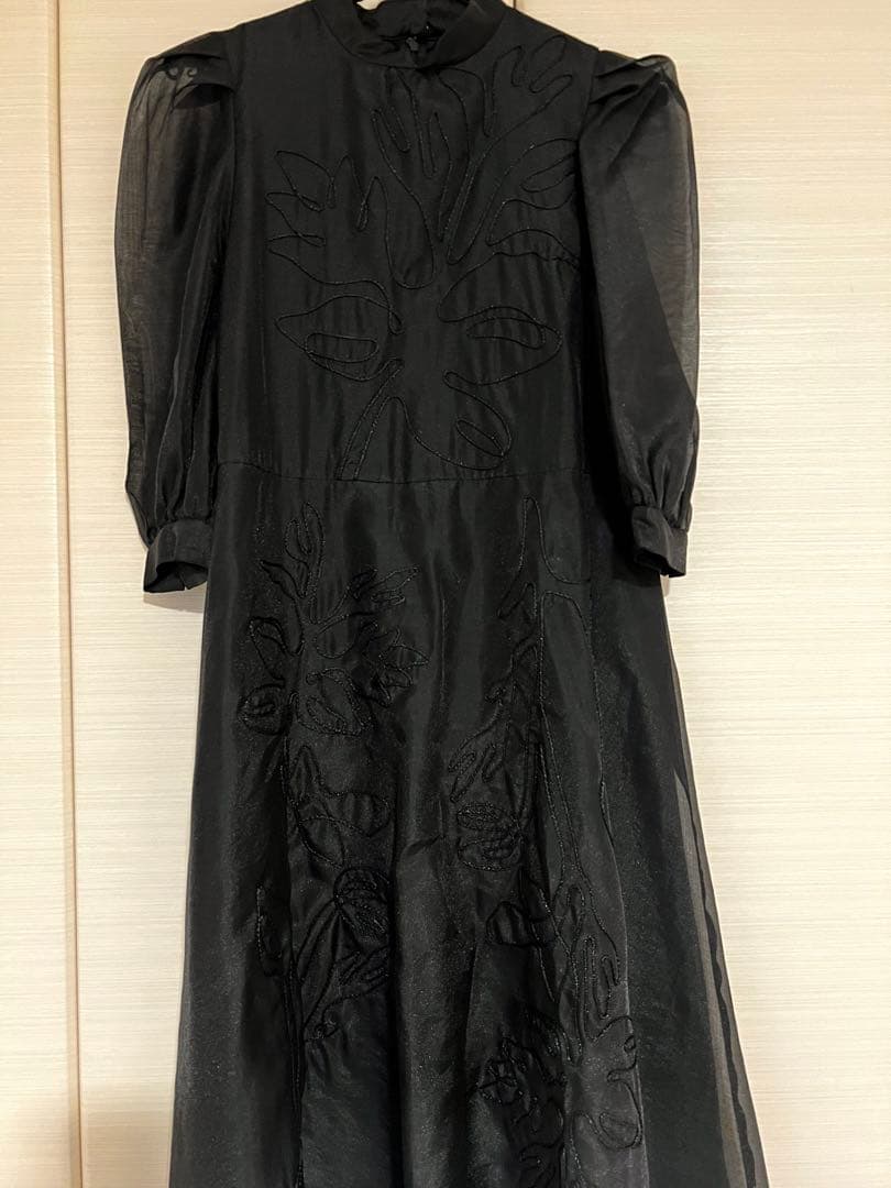 スーツ・フォーマル・ドレス Ameri Medi Forest Embroidery Dress 中古・古着通販】Ameri (アメリ) MEDI FOREST EMBROIDERY DRESS