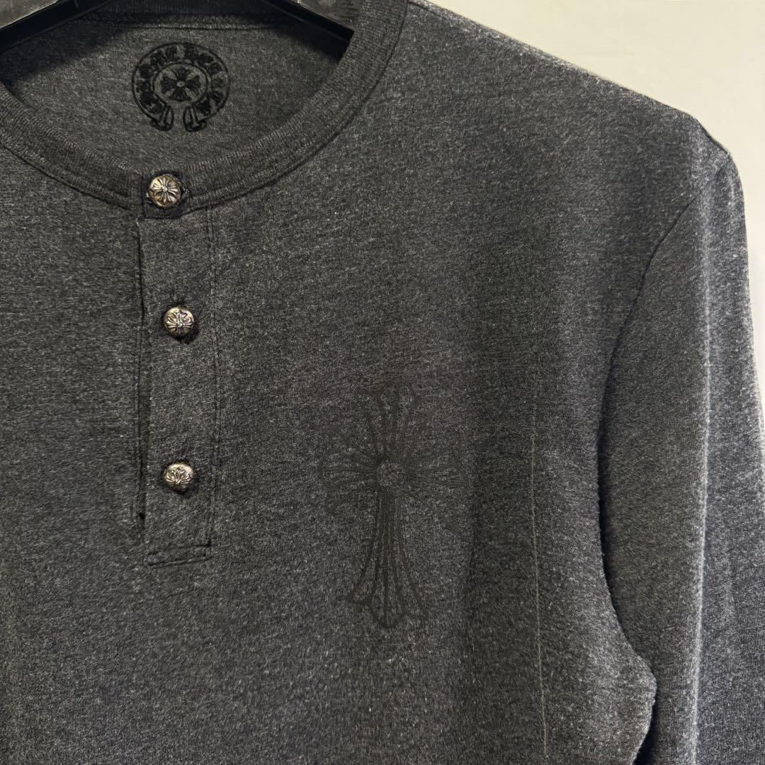希少【chrome hearts】クロスボール/長袖 カットソー Tシャツ