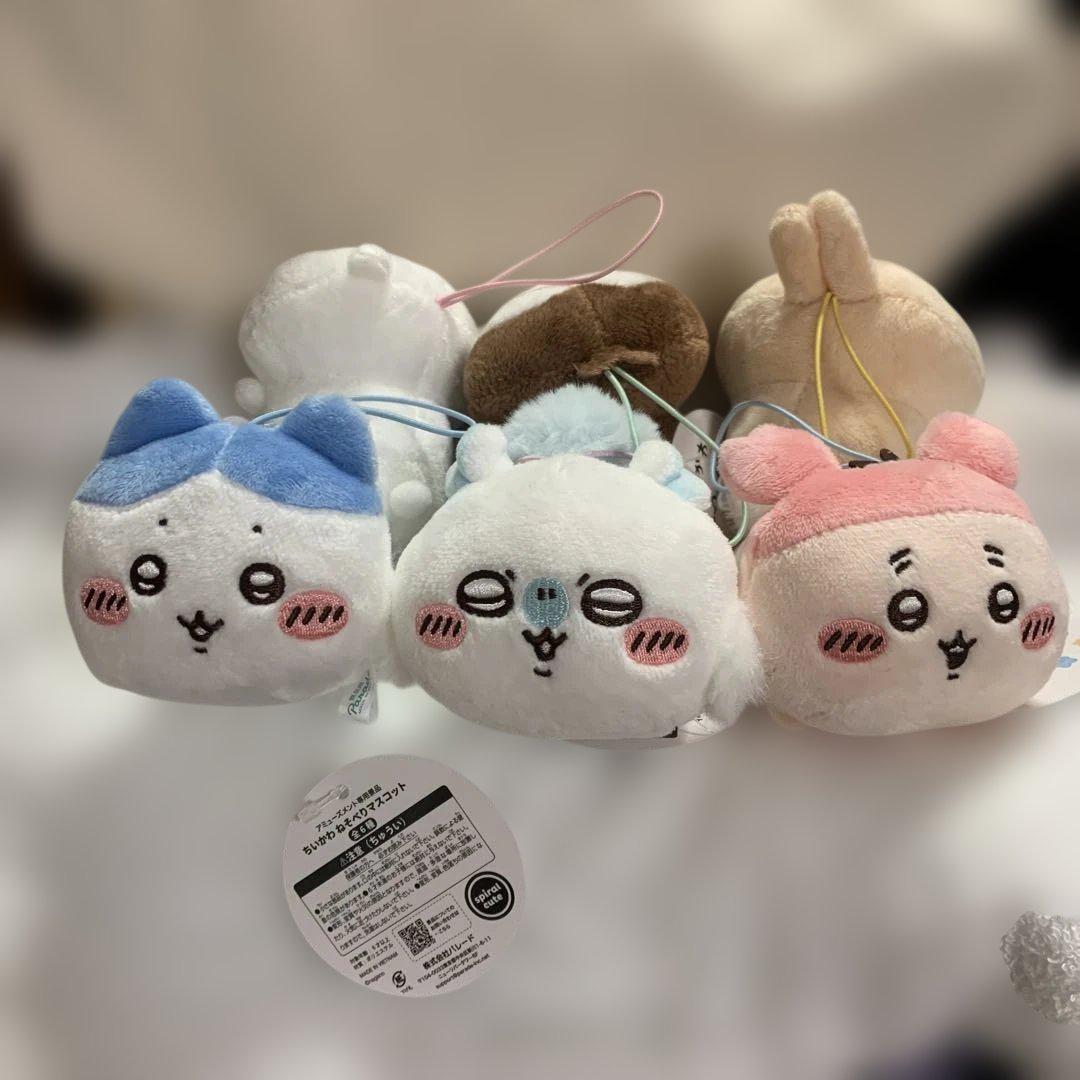 【新品タグ付き】ちいかわ ねそべりマスコット　全６種　コンプリート　現品限り ちいかわ ねそべりマスコット | 商品紹介 | 株式会社パレード