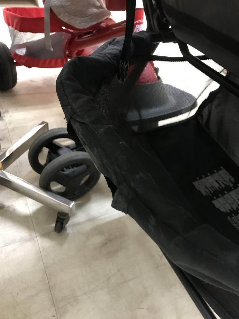Joie ダブルベビーカー グレー　双子用