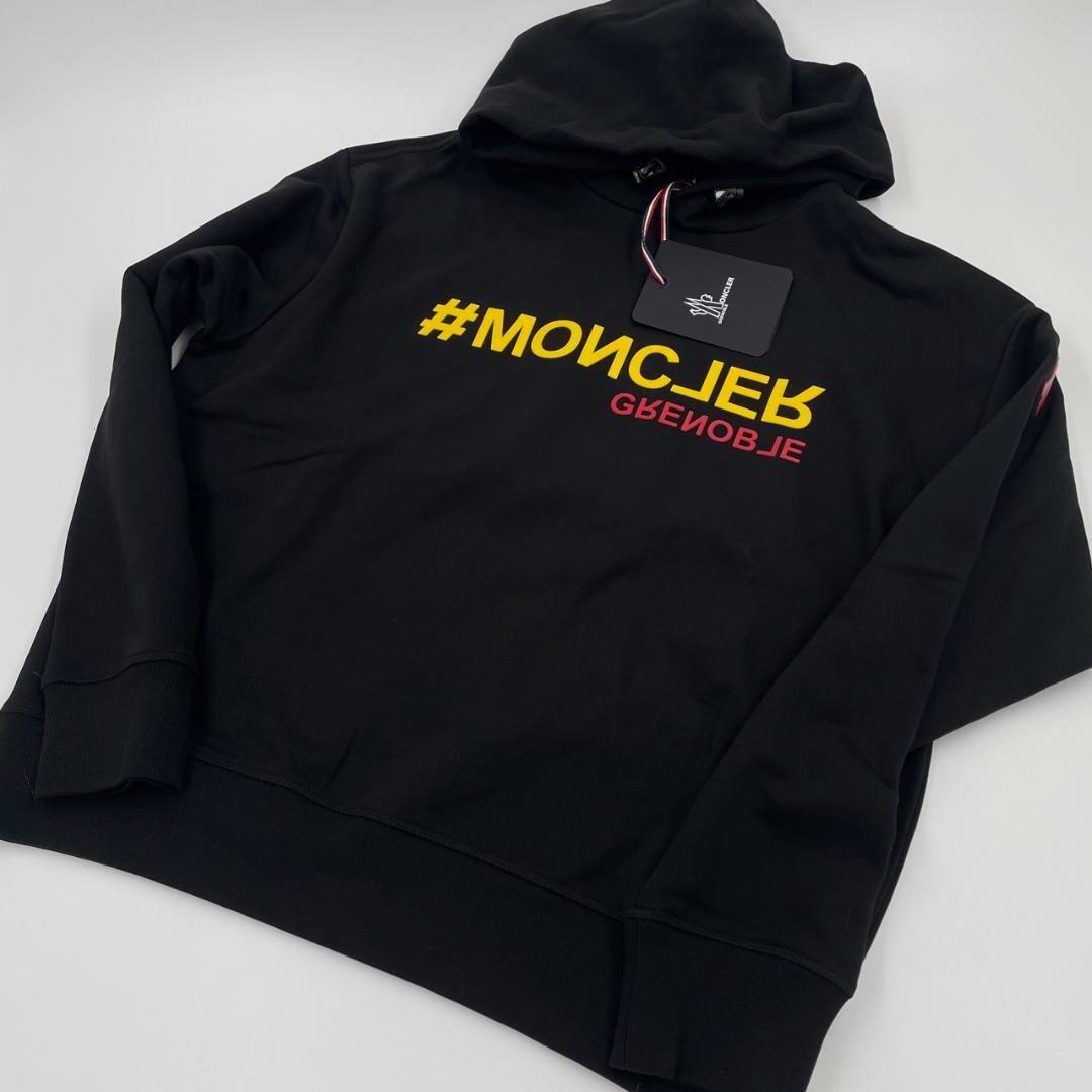 本物の MONCLER パーカーMサイズ モンクレール ロゴ GRENOBLE パーカー