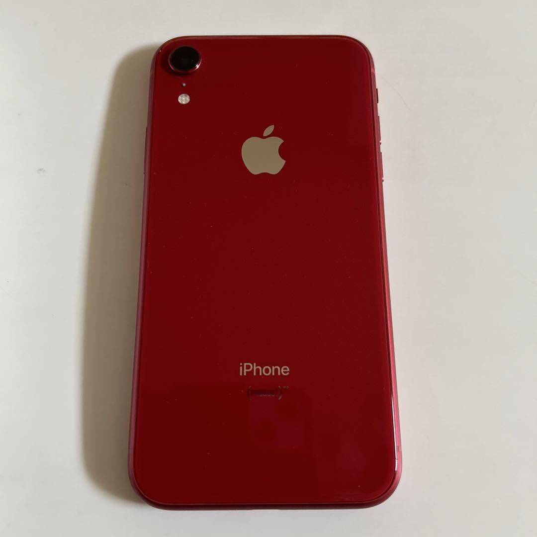 iPhone XR レッド 128 GB Softbank アップル 最も スマホ・タブレット