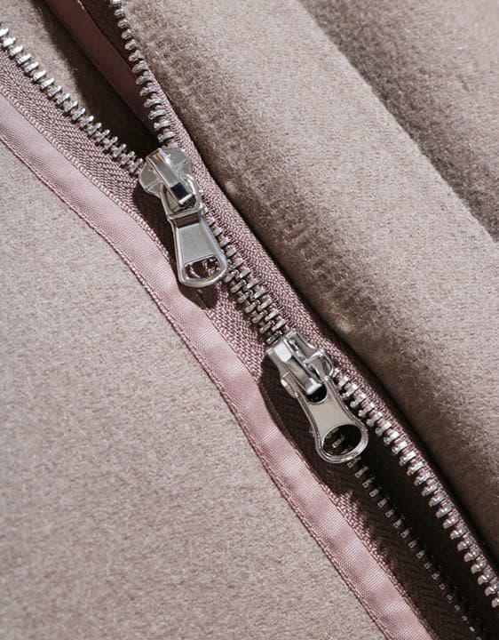 美品　チャイハネ モッズコート ライナー ベージュ　ブラウン　刺繍 Amina 美品 チャイハネ モッズコート ライナー ベージュ ブラウン 刺繍 Amina