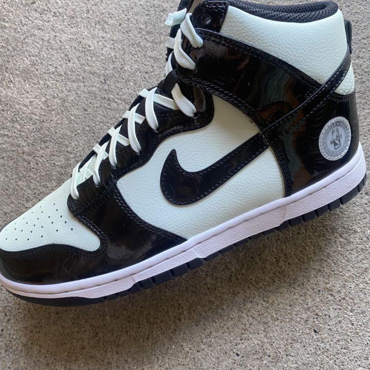 dunk high barely green all star