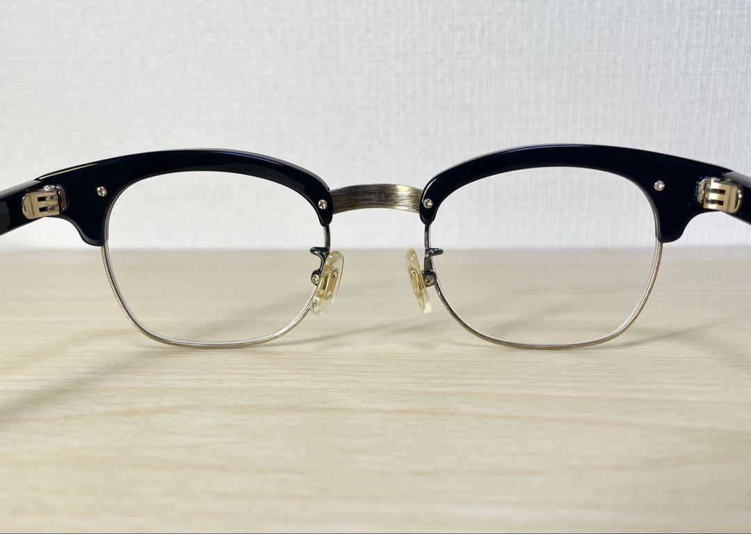白山眼鏡 LINDYBROW 極美品 フレームのみ 未使用に近い