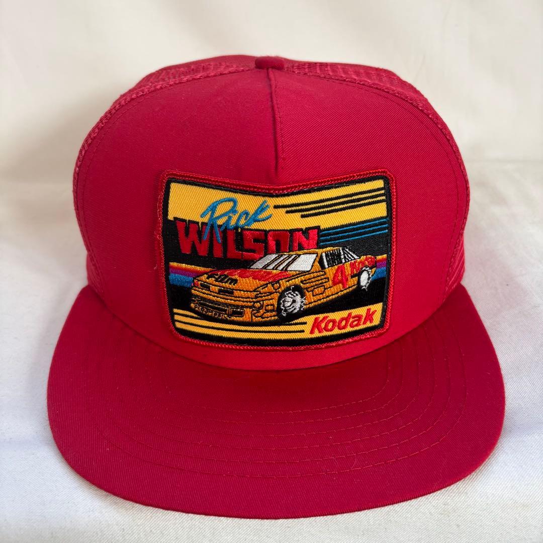 KODAK NASCAR キャップ アメリカ製 帽子 コダック