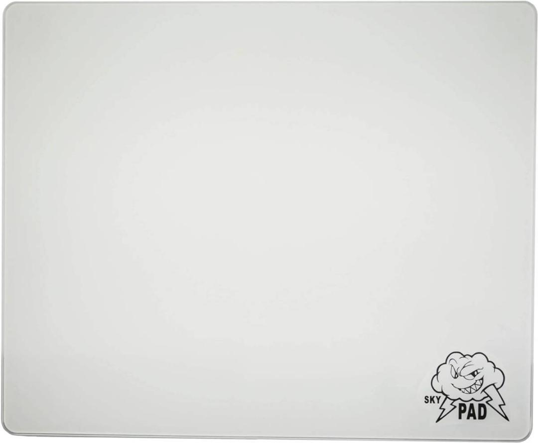 SkyPAD 3.0 ガラスマウスパッド 白 300×350ラージサイズ Amazon.com: SkyPAD Glass 3.0 XL Gaming Mouse Pad with Text