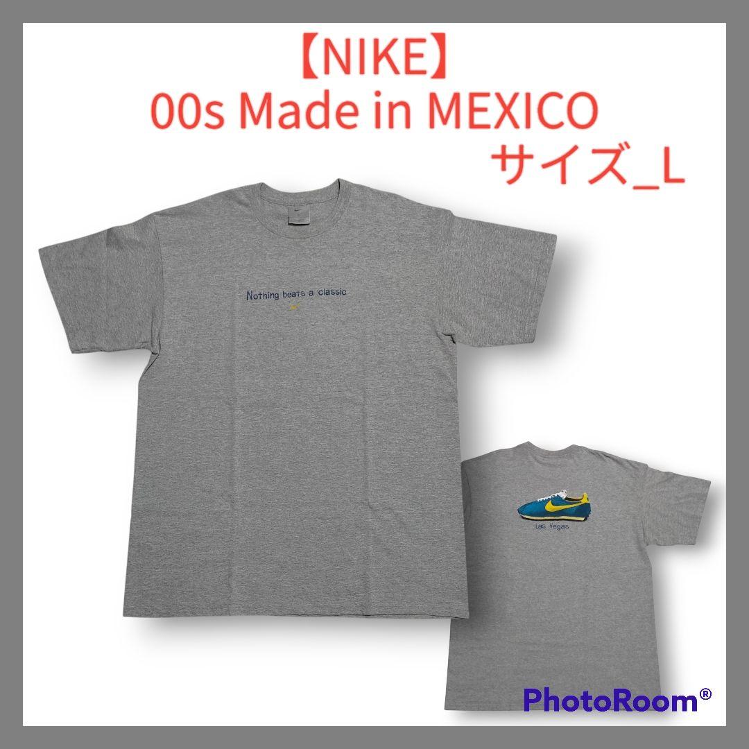 『Lサイズ・銀タグ』nike ナイキ 激レア 半袖Tシャツ メキシコ製 00s