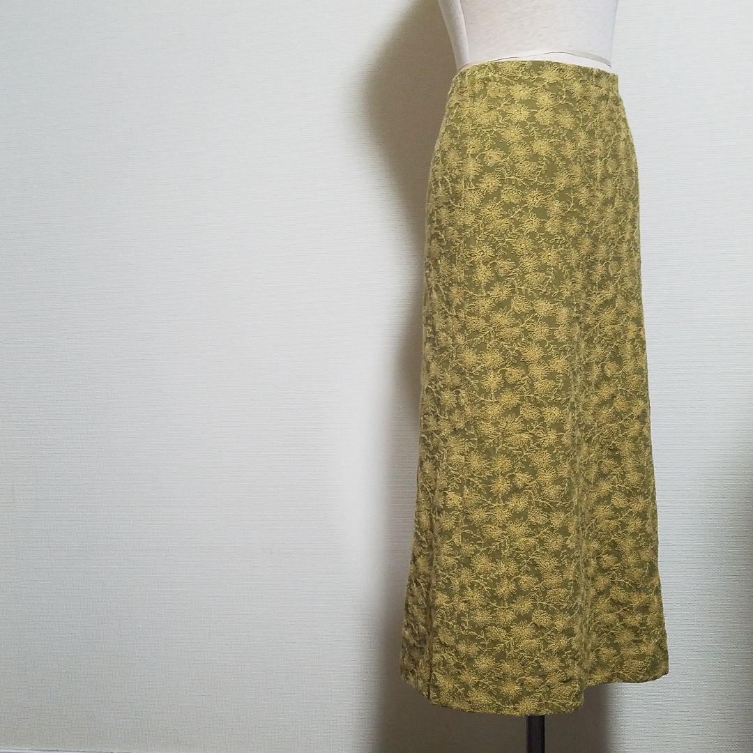 Sybilla シビラ 総刺繍柄ロングスカート S | simoninternational.co.in