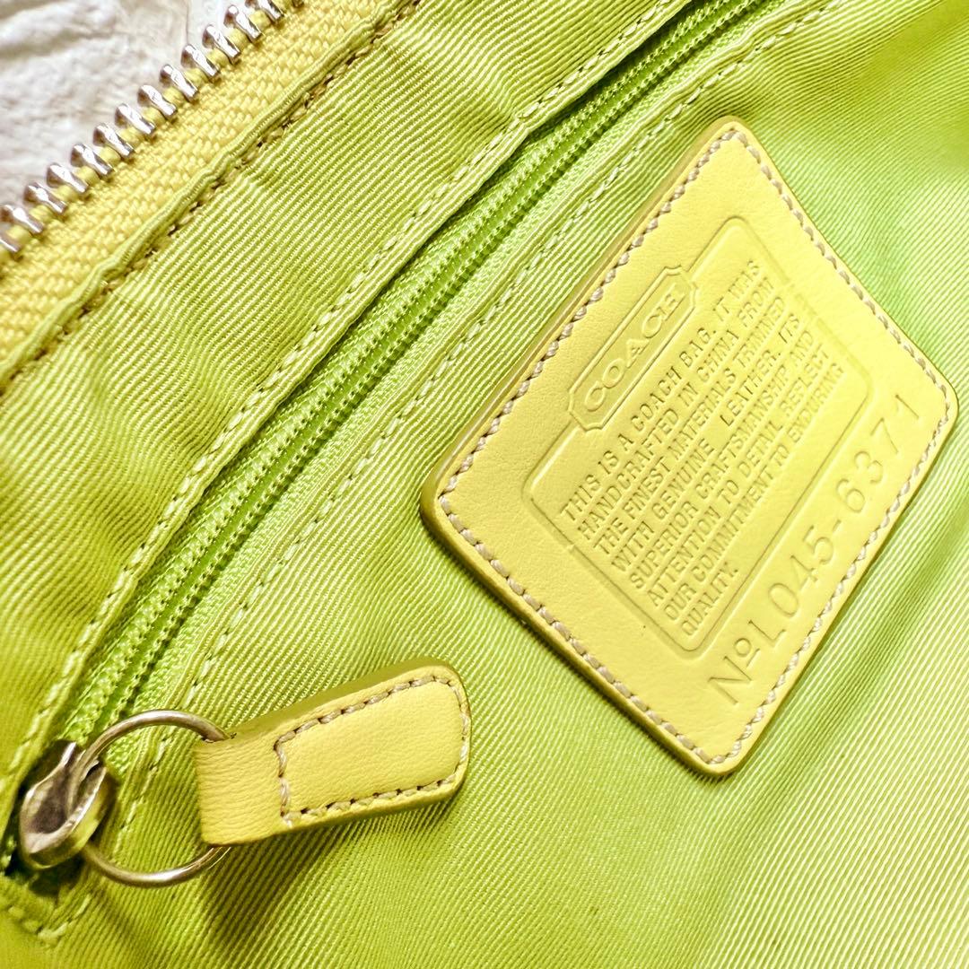 希少✨【極美品】COACH ワンショルダー アクセサリポーチ ミニシグネチャー 希少✨【極美品】COACH ワンショルダー アクセサリポーチ ミニシグネチャー