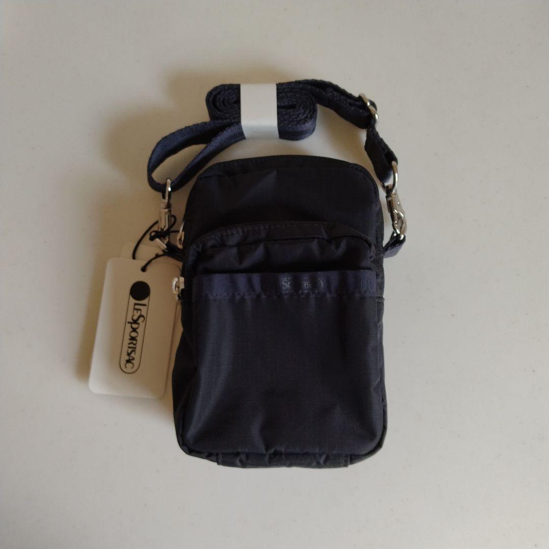 LeSportsac／MINI PHONE BAG／ディープシーブルー