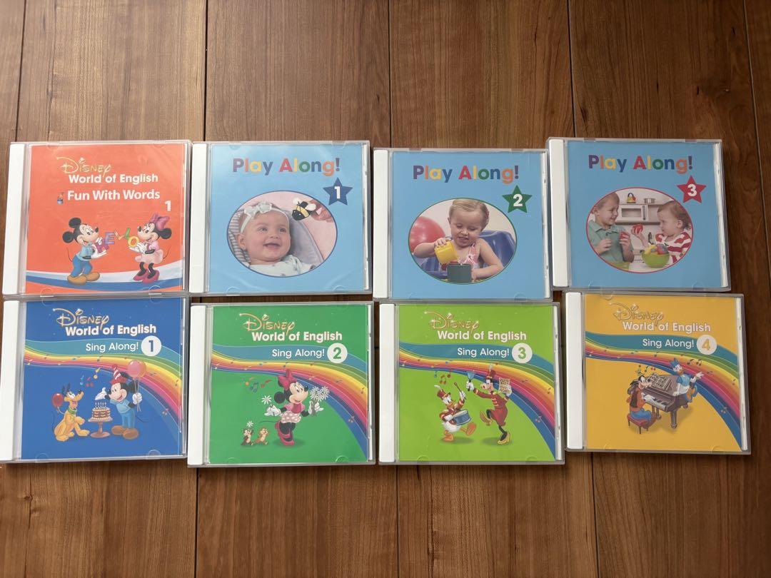 【一部新品未開封】Disney World of English CDセット