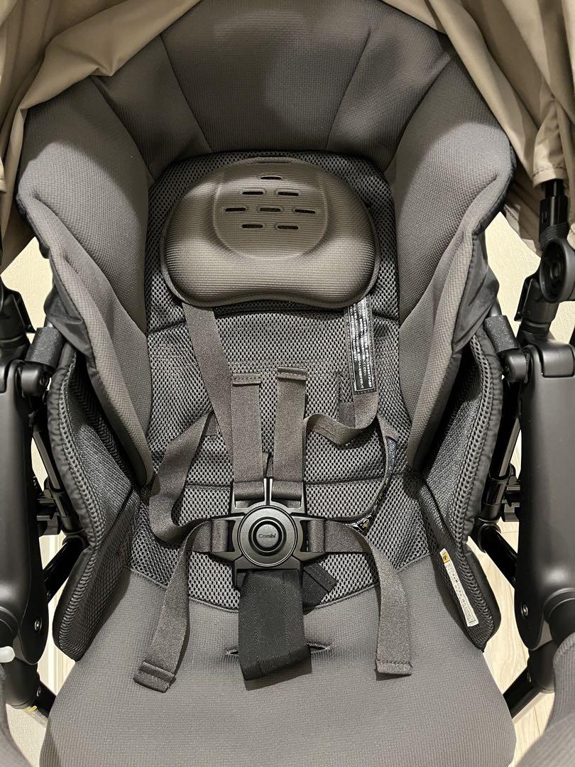 コンビ ベビーカー スゴカル air エッグショック MN グレージュ
