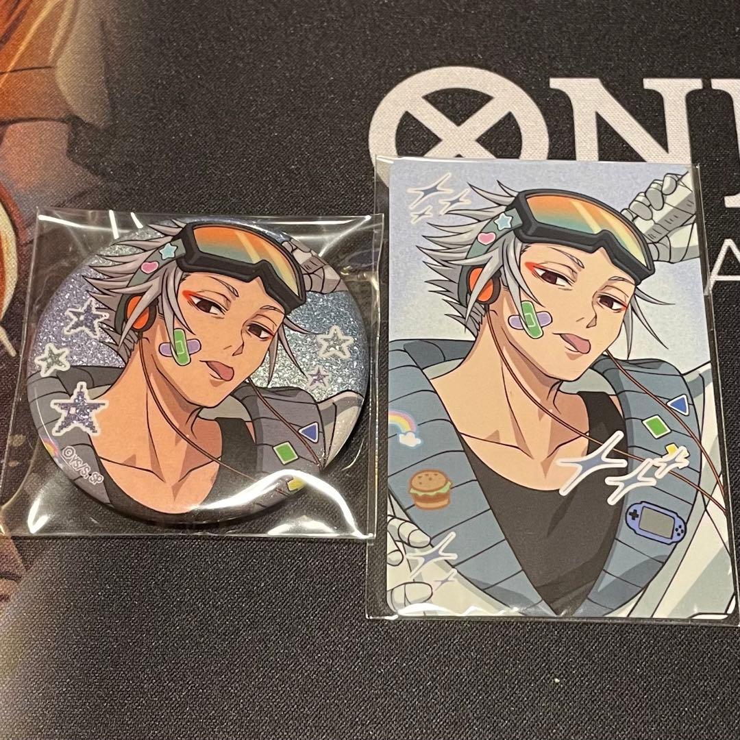 サカモトデイズ デコラポップ 缶バッジ 特典 カード デコラver. 楽