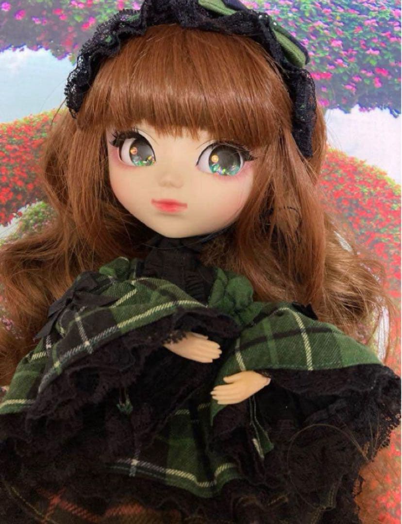 1 6ドール プーリップ カスタムドール グリーンドレス 女の子 着せ替え人形目立った傷や汚れなし STEELWINDOWSANDDOORS_COM