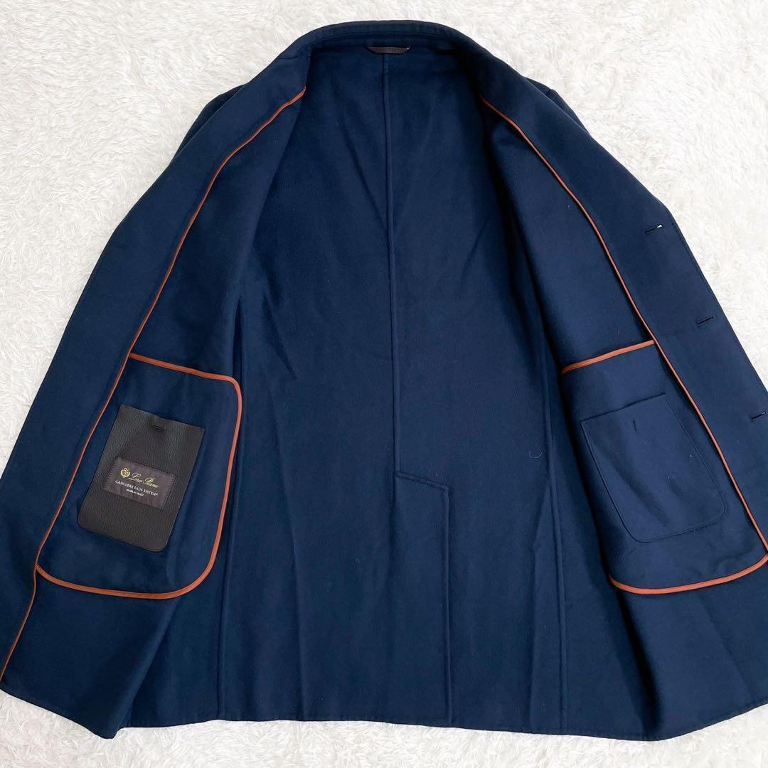 定価150万！美品！ロロ・ピアーナ最高級カシミヤ100%チェスターコートL