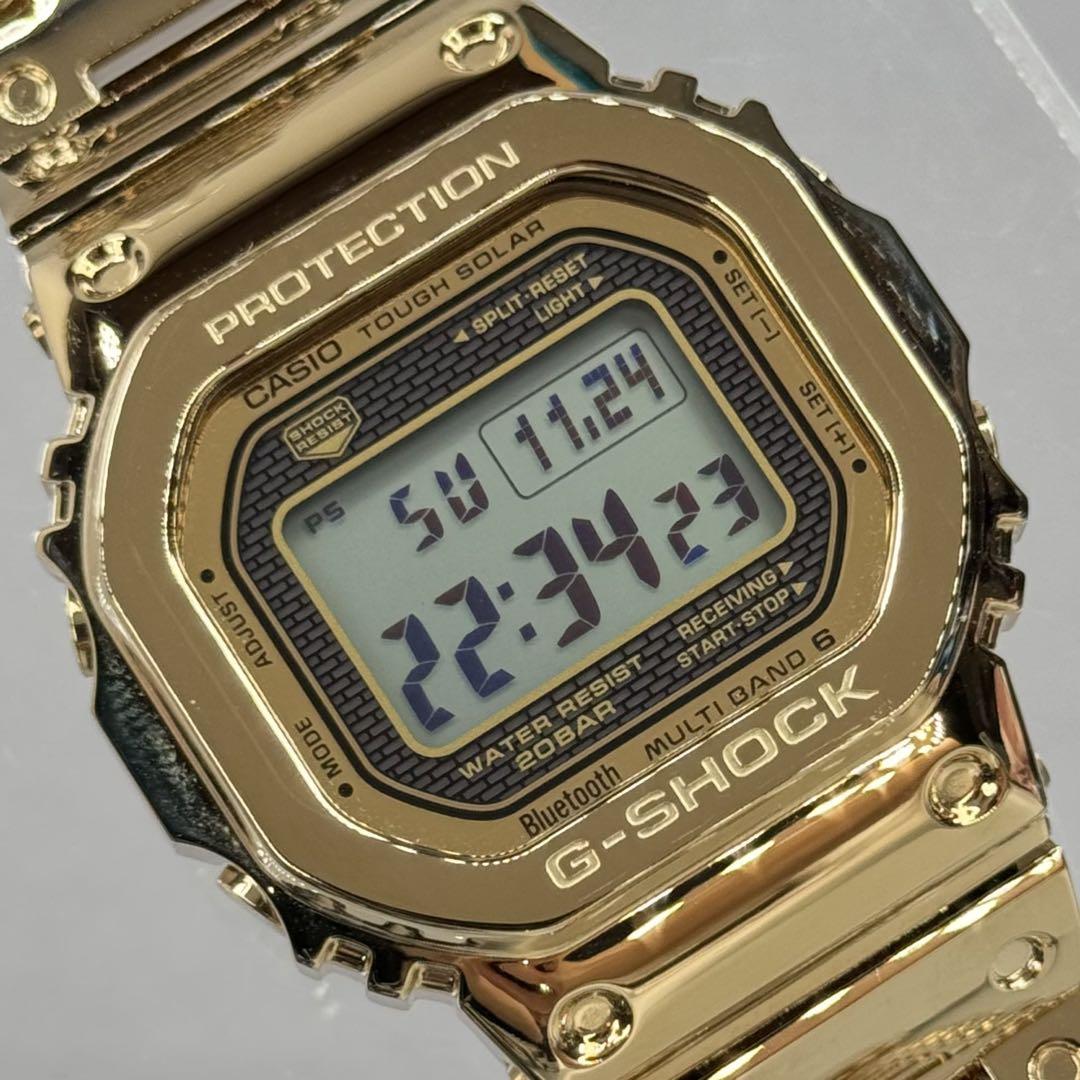 未使用 箱説タグ付 G-SHOCK GMW-B5000TFG 限定 電波ソーラー