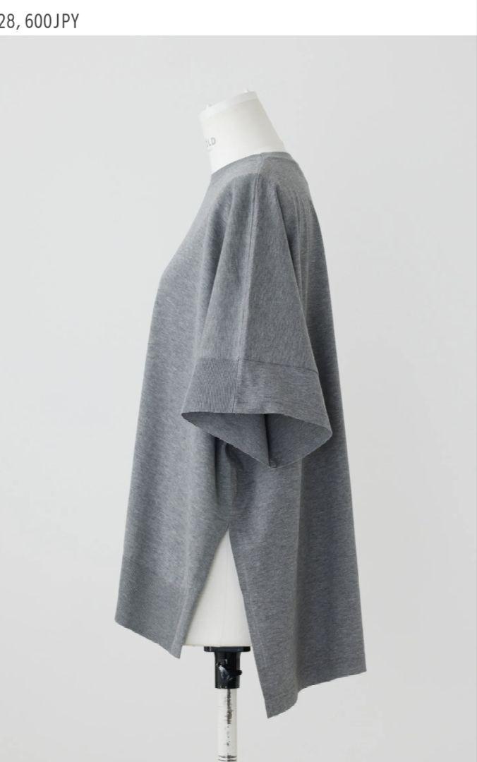 HR　KNIT✕CUT 　Ｔシャツ　タグ付き未使用品　グレー