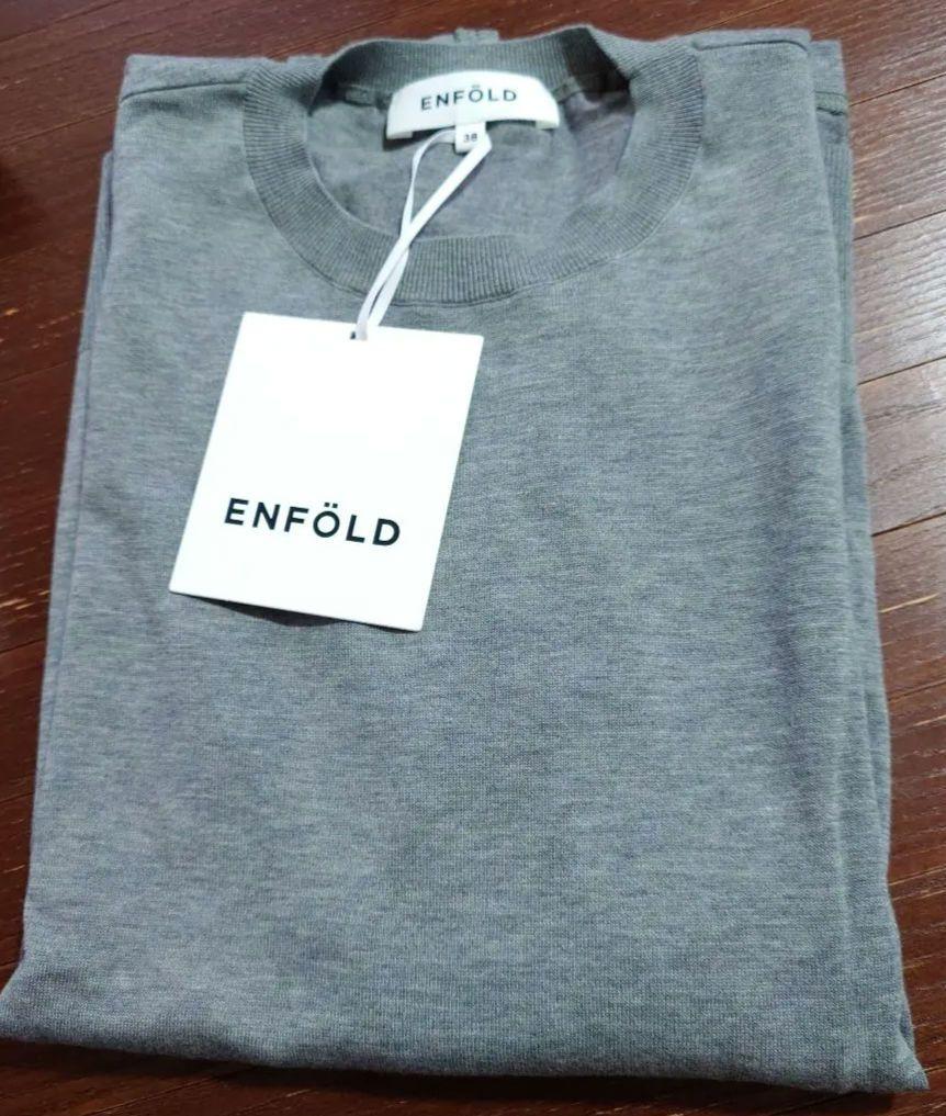 HR　KNIT✕CUT 　Ｔシャツ　タグ付き未使用品　グレー