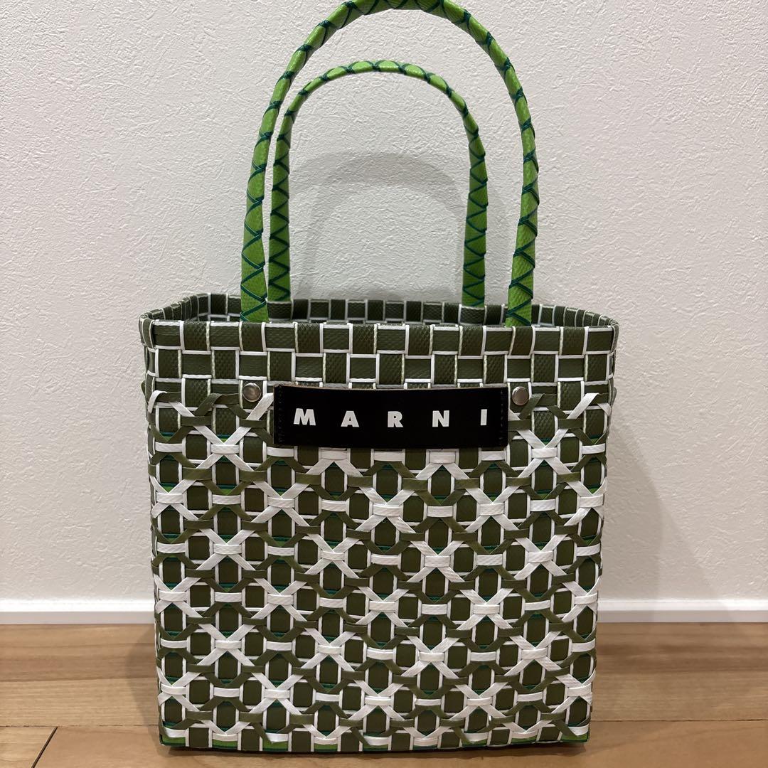 MARNI 幾何学模様 トートバッグ