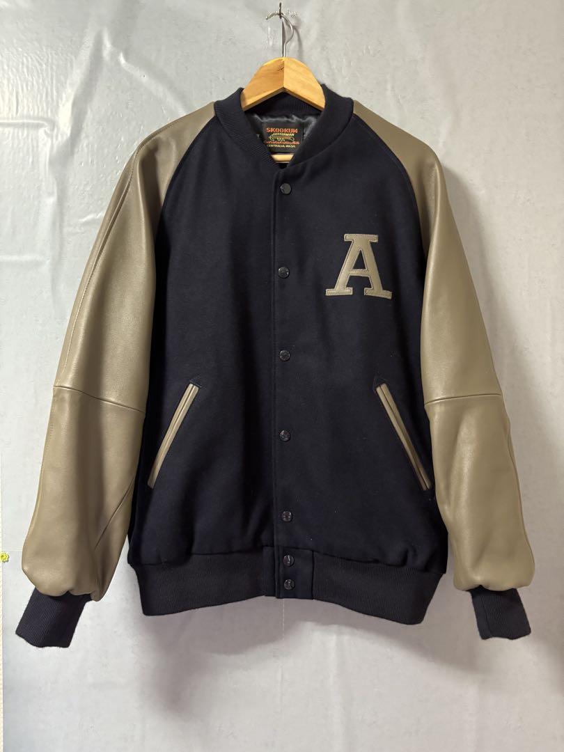 SKOOKUM AMERICAN RAG CIE別注 レザースタジャン-安心直販