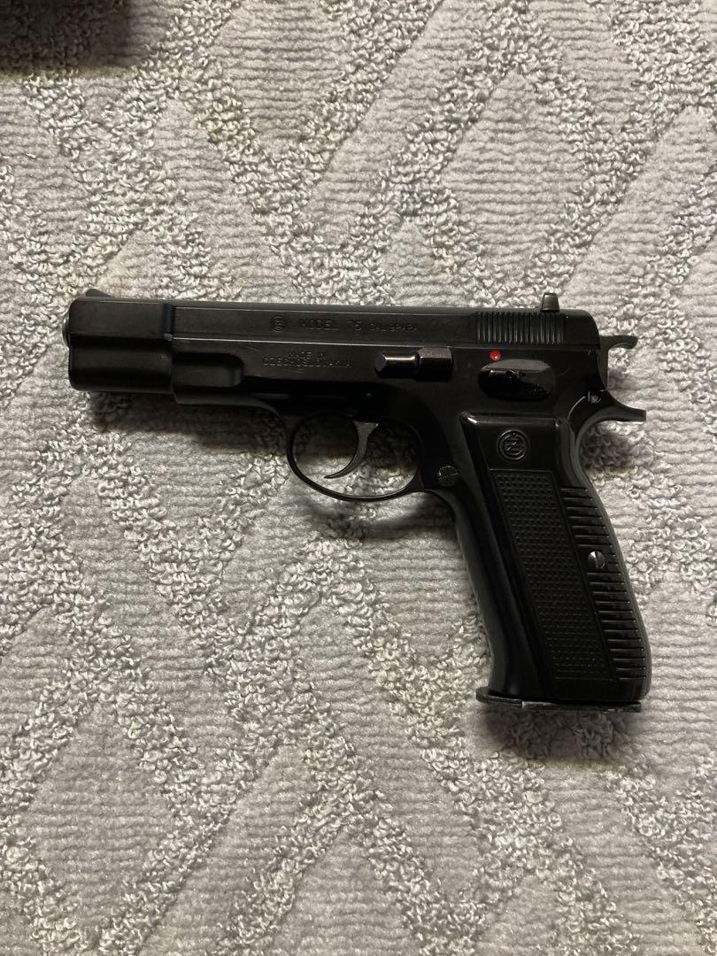 7日まで マルシン Cz75 カートリッジ排莢タイプ ブラックモデル