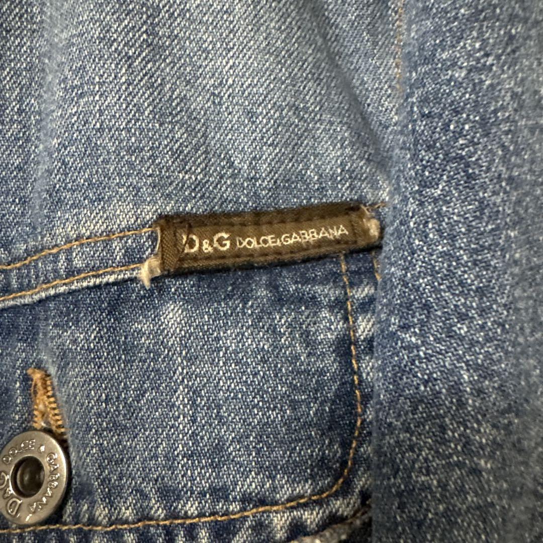 開店記念セール！ D&G フリンジ裾 Sサイズ デニムジャケット ジャケット・アウター