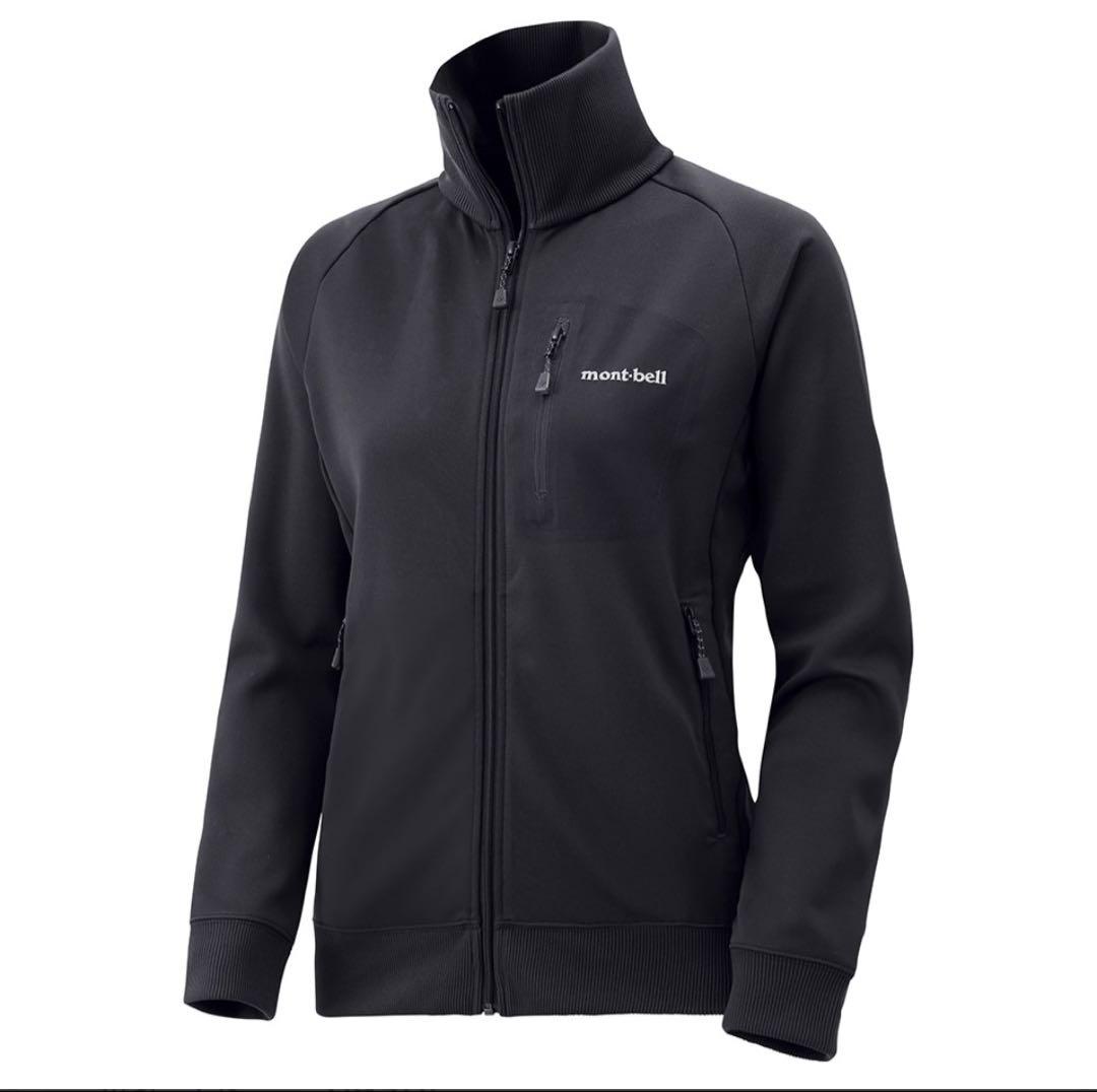 モンベル　US マウンテン ジャージジャケット Women's ブラックXL