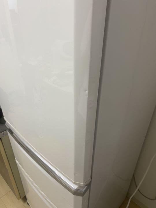 三菱電機 大型冷蔵庫 MITSUBISHI MR-C37X-W 370L