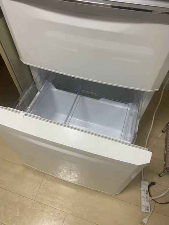 三菱電機 大型冷蔵庫 MITSUBISHI MR-C37X-W 370L