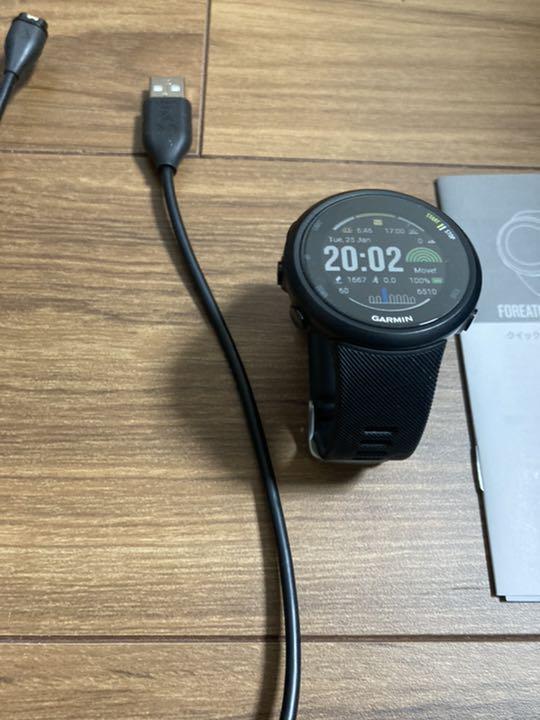 最新作人気 garmin foreathlete 45 black Drq9A-m69454770470 本物保証2022