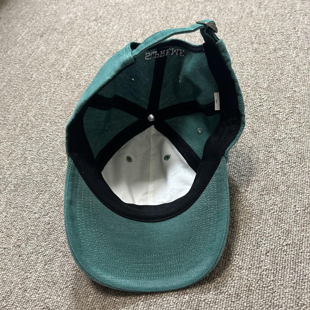 SUPREME グリーン キャップ
