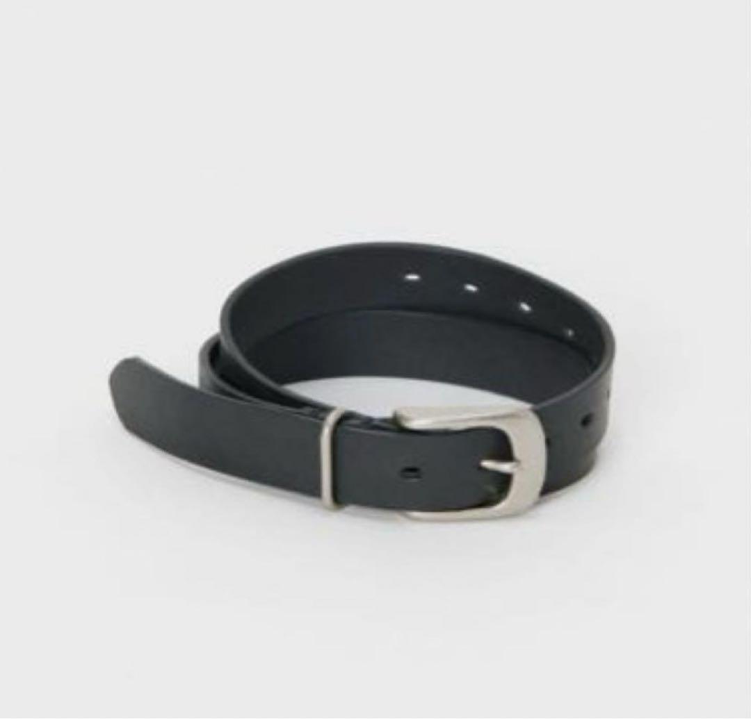 Hender Scheme shrink shoulder belt ブラック