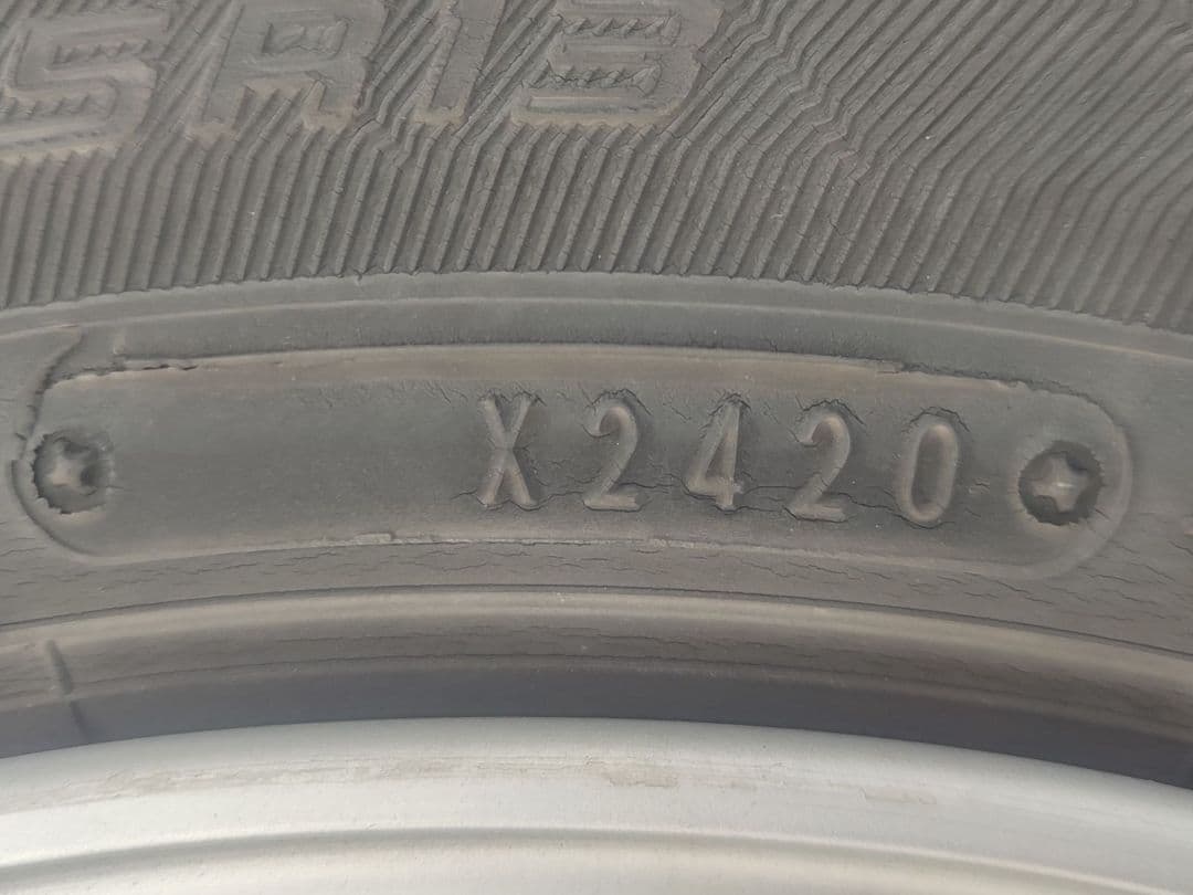 三菱 ekワゴン(LA−H81W)純正13㌅アルミホイールとサマータイヤのセット