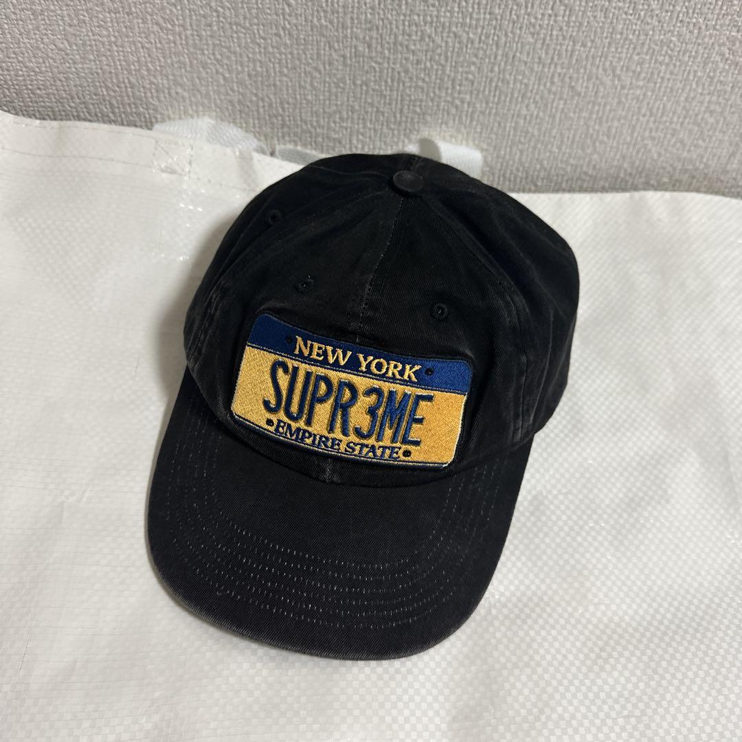 License Plate 6-Panel supreme hat帽子