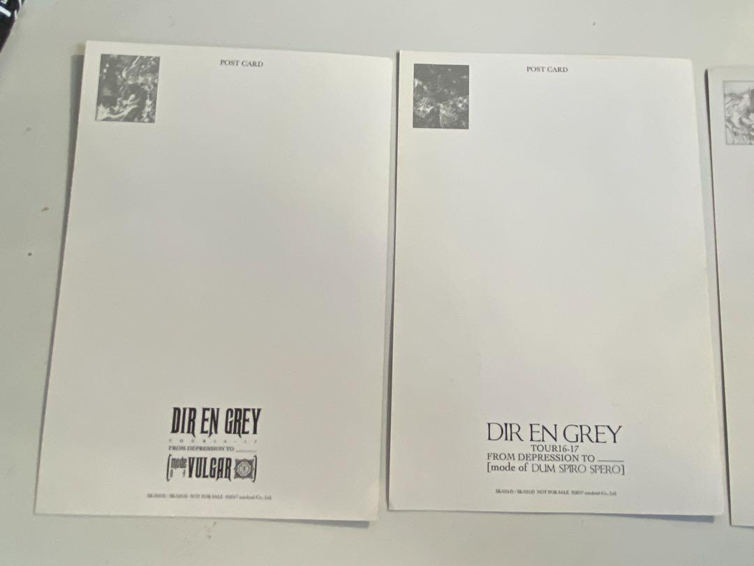 【海外限定】 新品』DIR EN EN セット（DIR アクスタ SPERO SPIRO DUM GREY ミュージック
