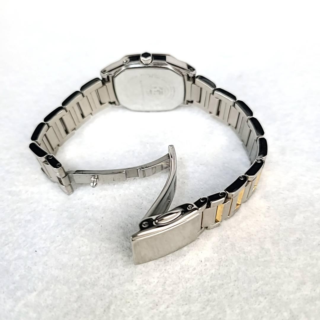 ●美品稼働品 CITIZEN クロスシー ローマインデックス デイト スクエア ●美品稼働品 CITIZEN クロスシー ローマインデックス デイト スクエア