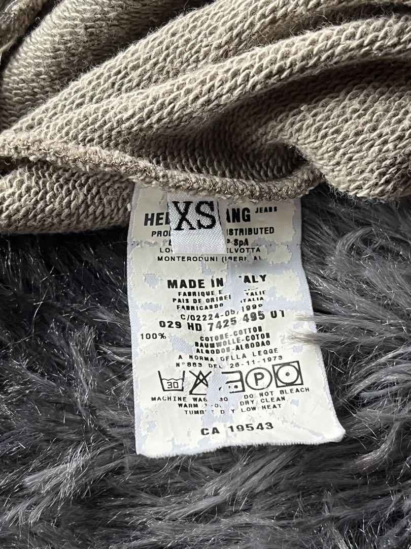トップス 1999 Helmut Lang Zip-Up Sweat JACKET