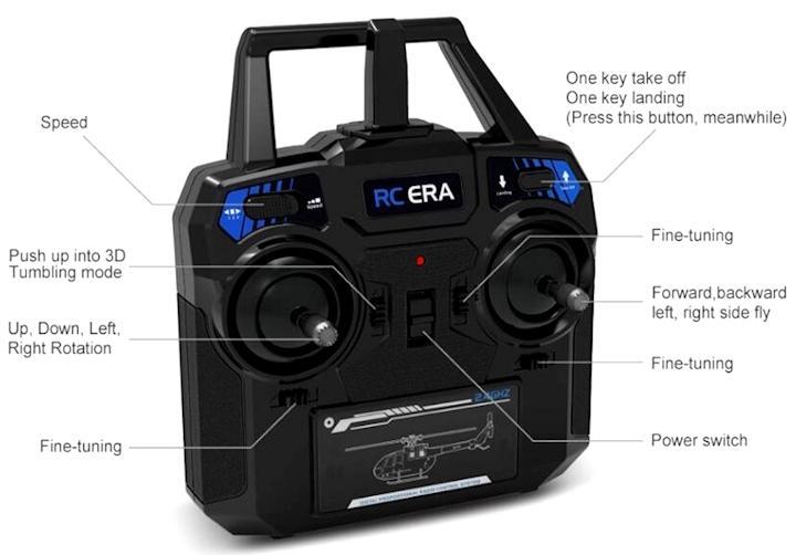 【値下げ】RC ERA C129V2 4チャンネルラジコンヘリコプター