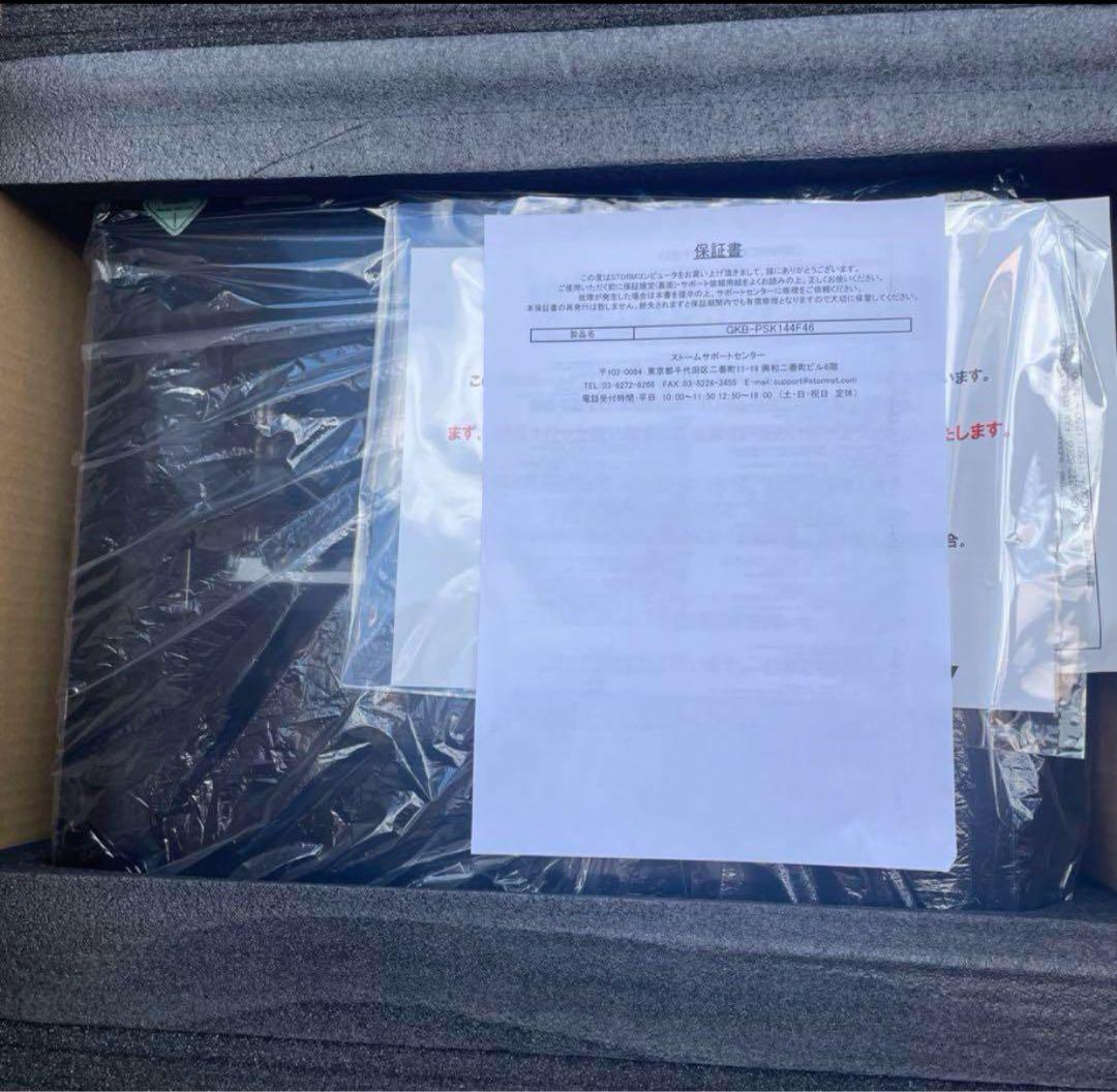 RTX4060搭載ゲーミングPC i5-14400F新品、♥