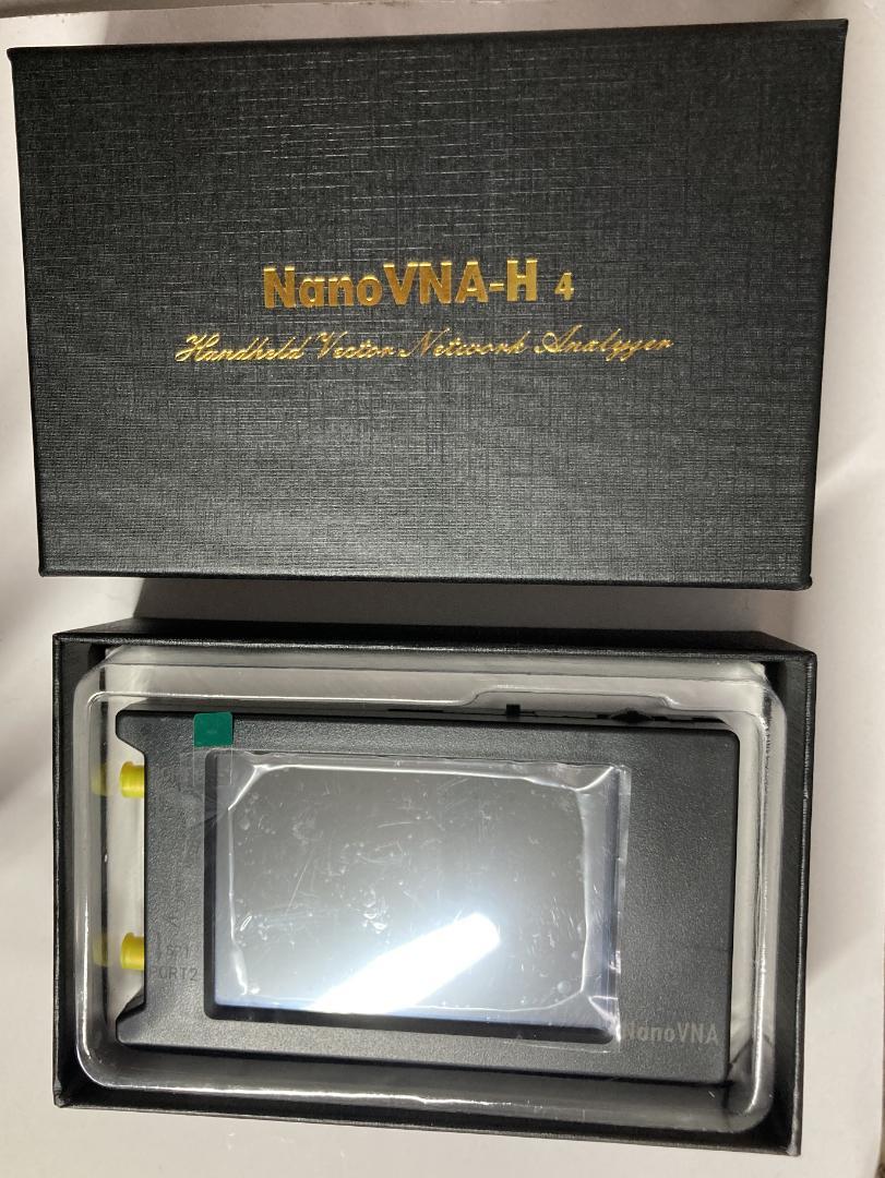 NanoVNA-H4 ベクトルネットワークアナライザ、V4.3